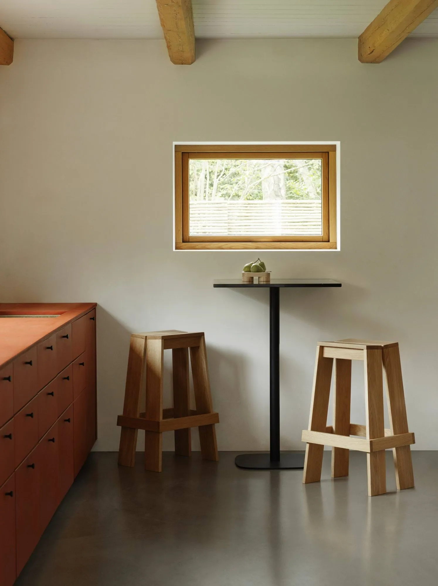Stołek barowy Let 75 cm, Oak Normann Copenhagen