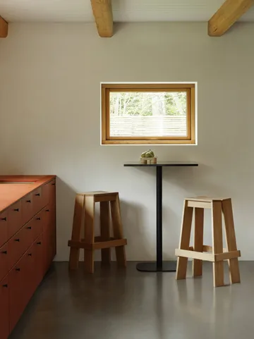 Stołek barowy Let 75 cm - Oak - Normann Copenhagen