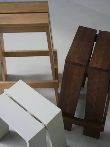 Stołek barowy Let 75 cm - Oak - Normann Copenhagen