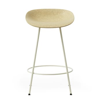 Stołek barowy Mat Barstool 65 cm - Hemp-Cream Steel - Normann Copenhagen