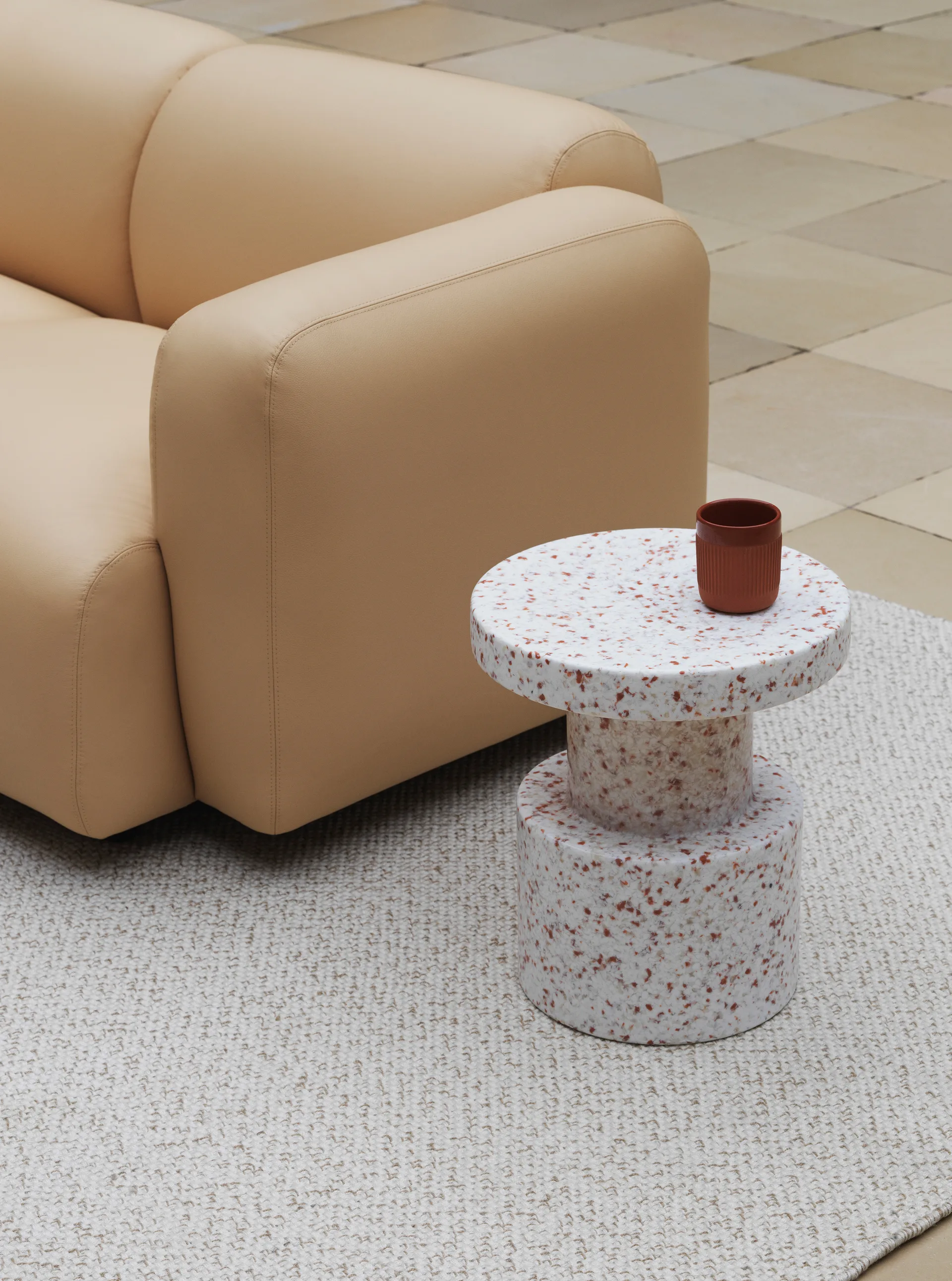 Stołek Bit, Biały Normann Copenhagen