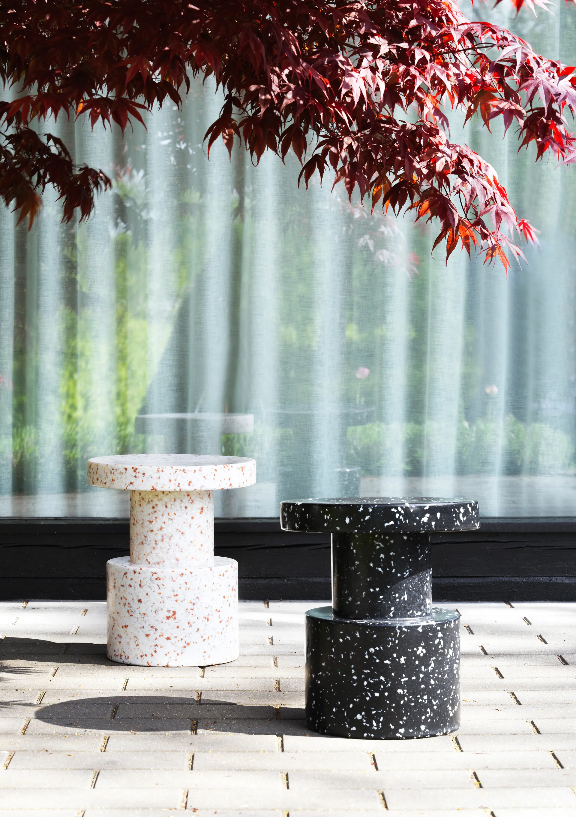 Stołek Bit, Biały Normann Copenhagen