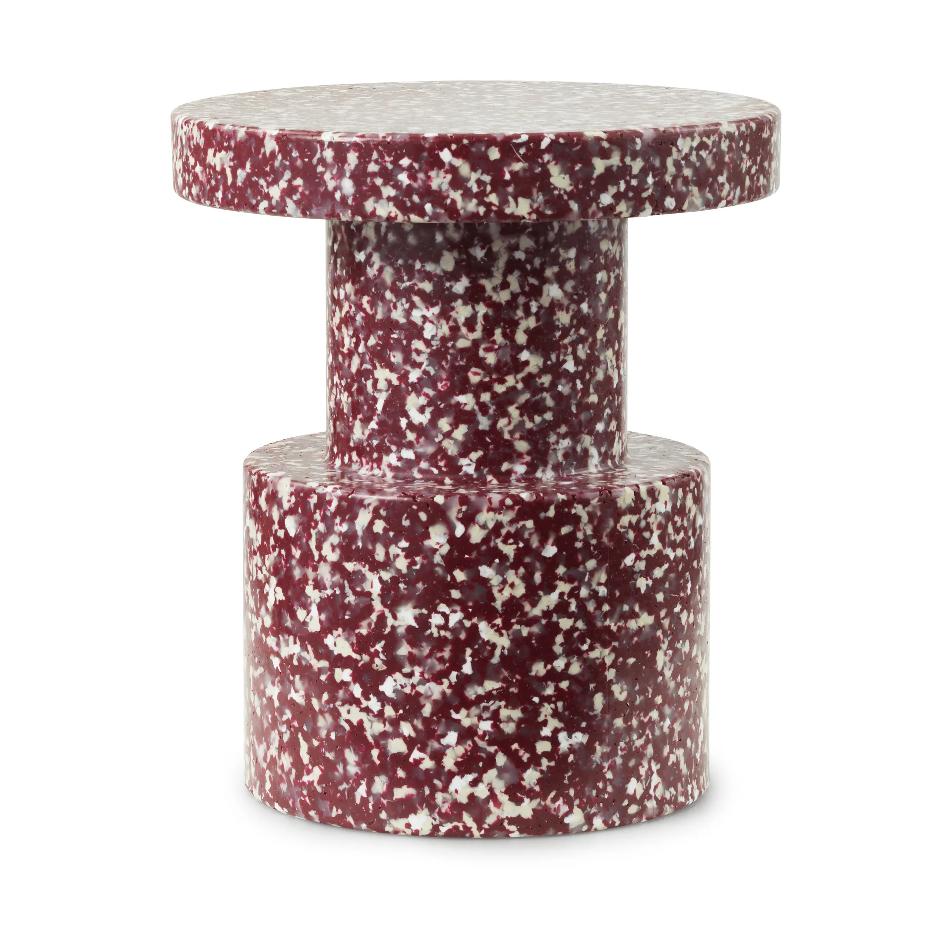 Stołek Bit, Burgundy Normann Copenhagen