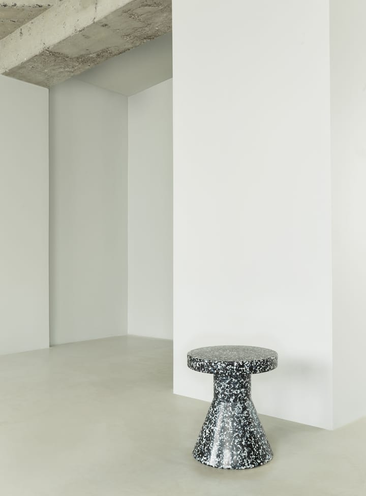 Stołek Bit Cone, Czarny-biały Normann Copenhagen