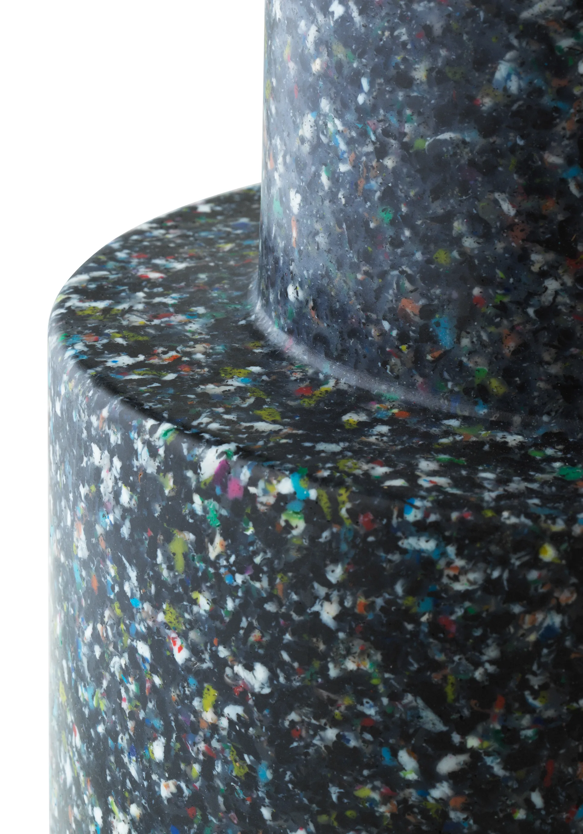 Stołek Bit, Czarny-multi Normann Copenhagen