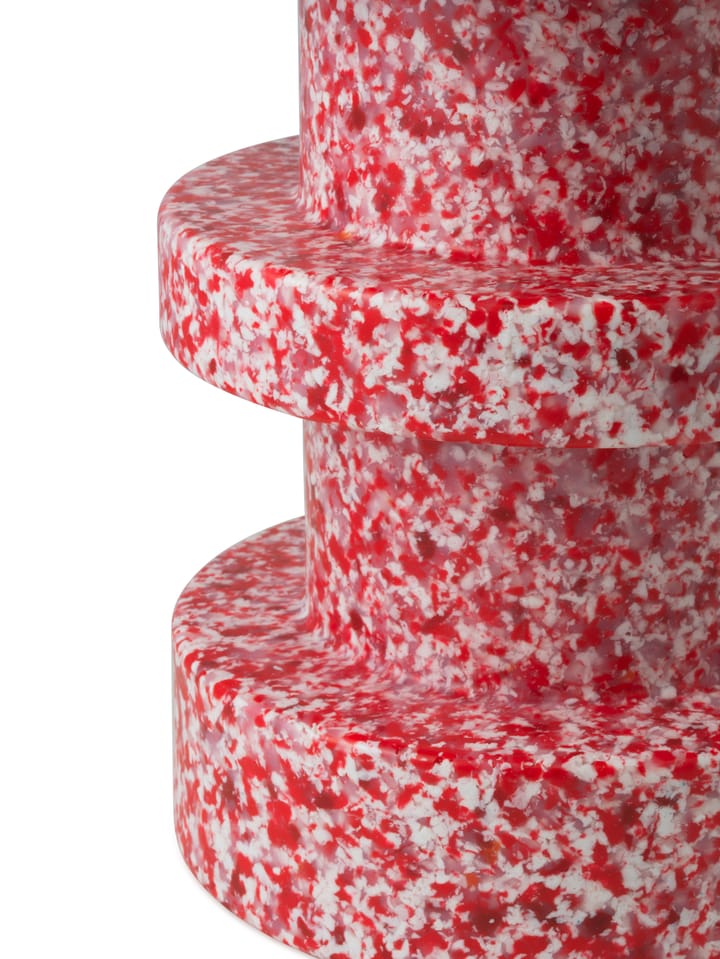 Stołek Bit Stack, Czerwony Normann Copenhagen