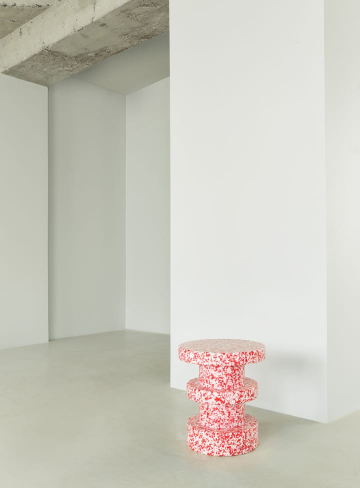 Stołek Bit Stack, Czerwony Normann Copenhagen