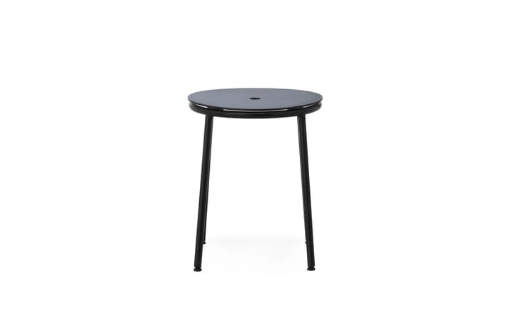 Stołek Circa 45 cm, Czarne aluminium Normann Copenhagen