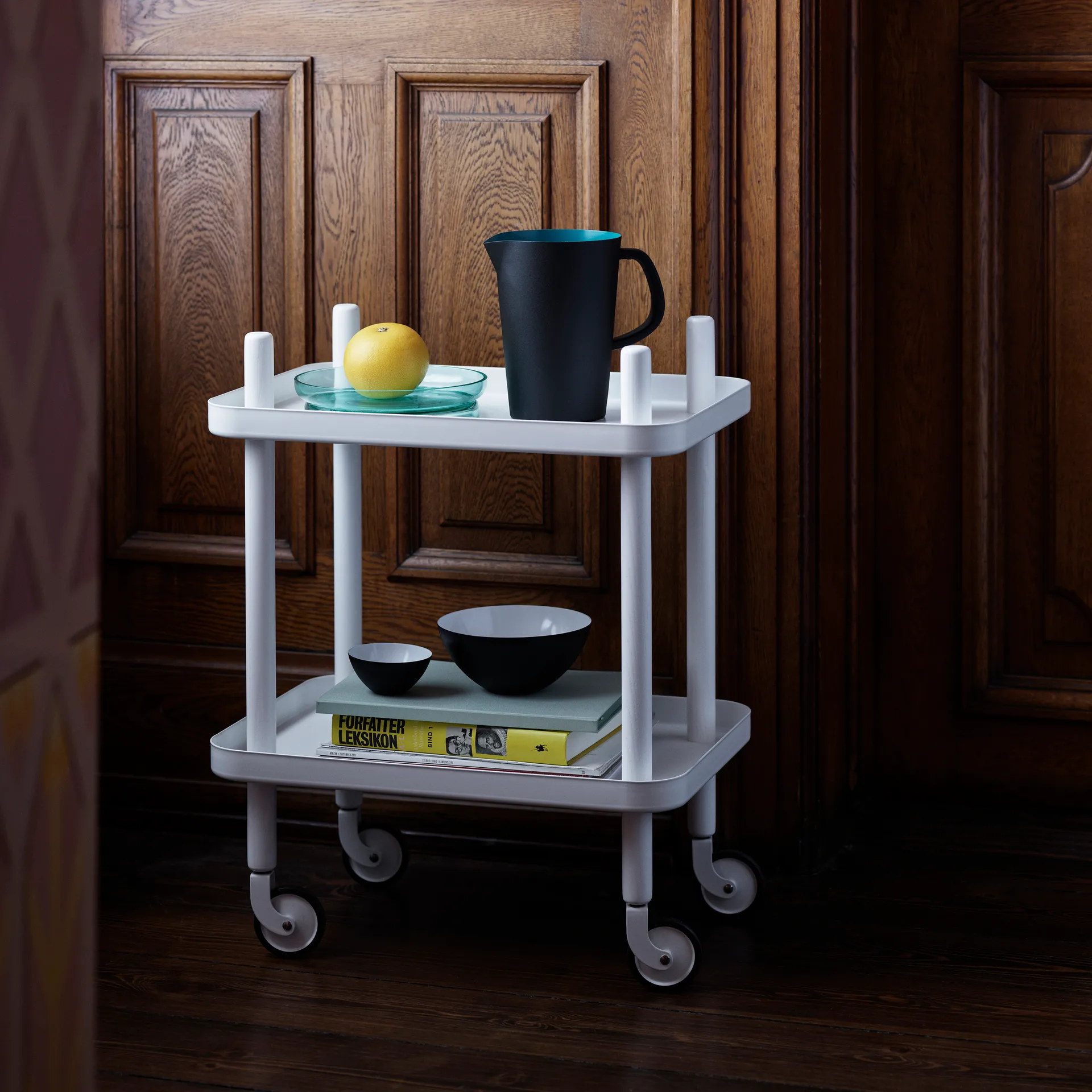 Stolik Block, biały - biały Normann Copenhagen