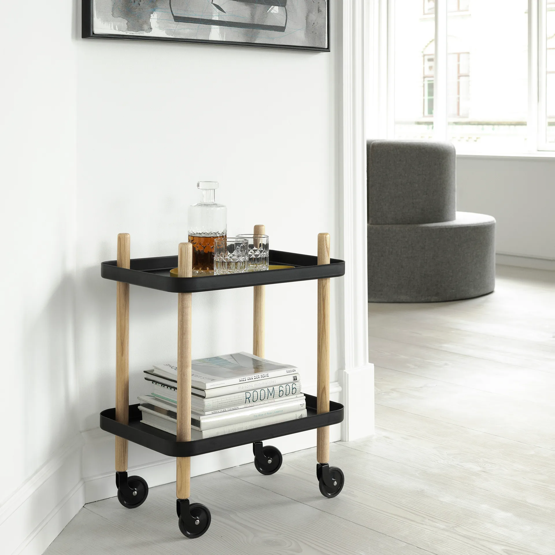 Stolik Block, czarny Normann Copenhagen