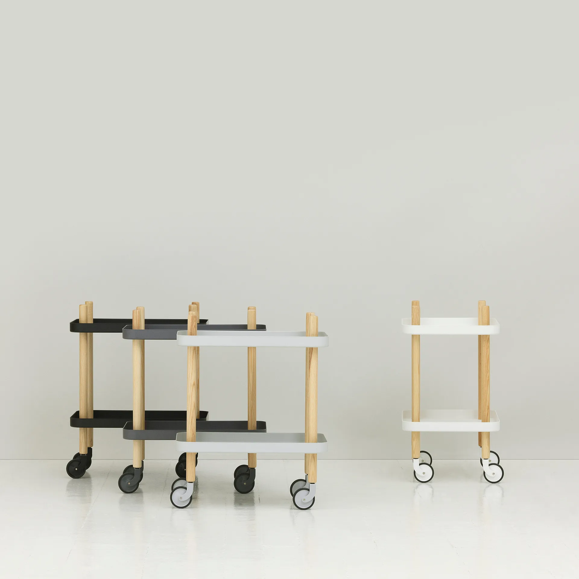 Stolik Block, jasny szary Normann Copenhagen