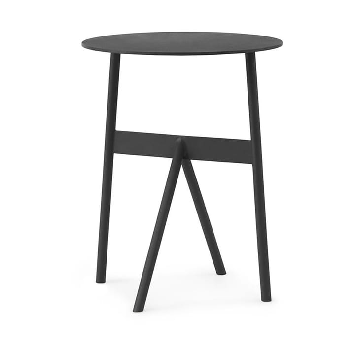 Stolik boczny Stock Table Ø37 cm H:46 cm - Czarny - Normann Copenhagen