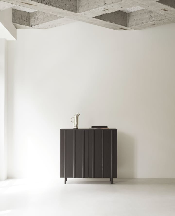 Szafka Rib 96x98,5 cm, Soft Black Normann Copenhagen