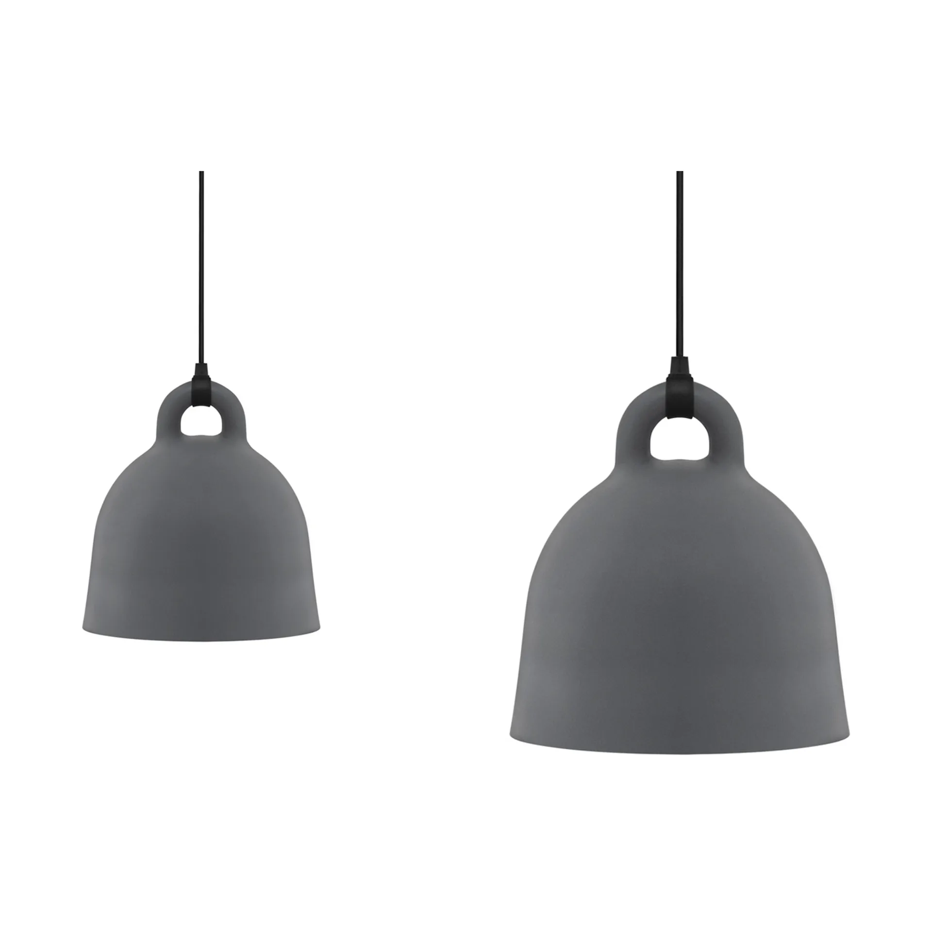 Szara lampa Bell , Small Normann Copenhagen