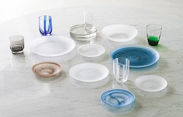 Szklanka Stripe 39 cl - Blue Stripes - Normann Copenhagen