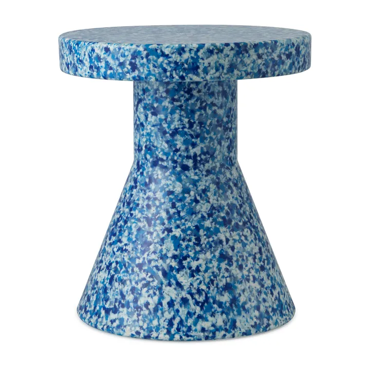 Taboret okrągły Bit Cone - Niebieski, Ø36x42 cm - Normann Copenhagen