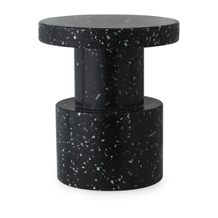 Taboret okrągły Bit - Czarny, Ø36x42 cm - Normann Copenhagen