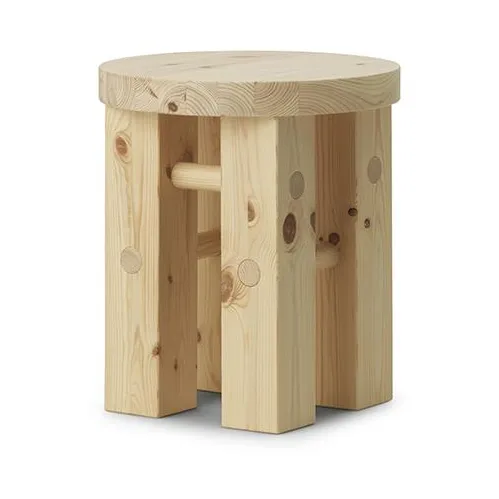 Taboret okrągły Fyr 45 cm, Sosna, Ø40x45 cm Normann Copenhagen