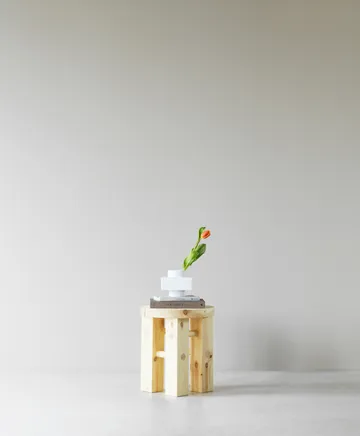 Taboret okrągły Fyr 45 cm - Sosna, Ø40x45 cm - Normann Copenhagen