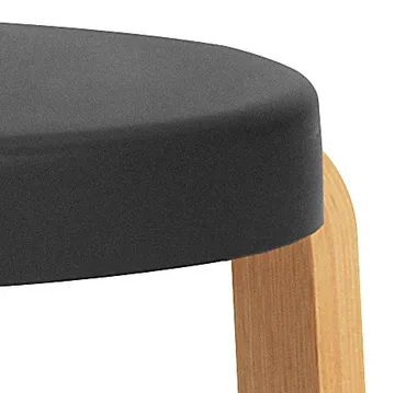 Taboret okrągły Tap - Czarny dąb, Ø41x43 cm - Normann Copenhagen