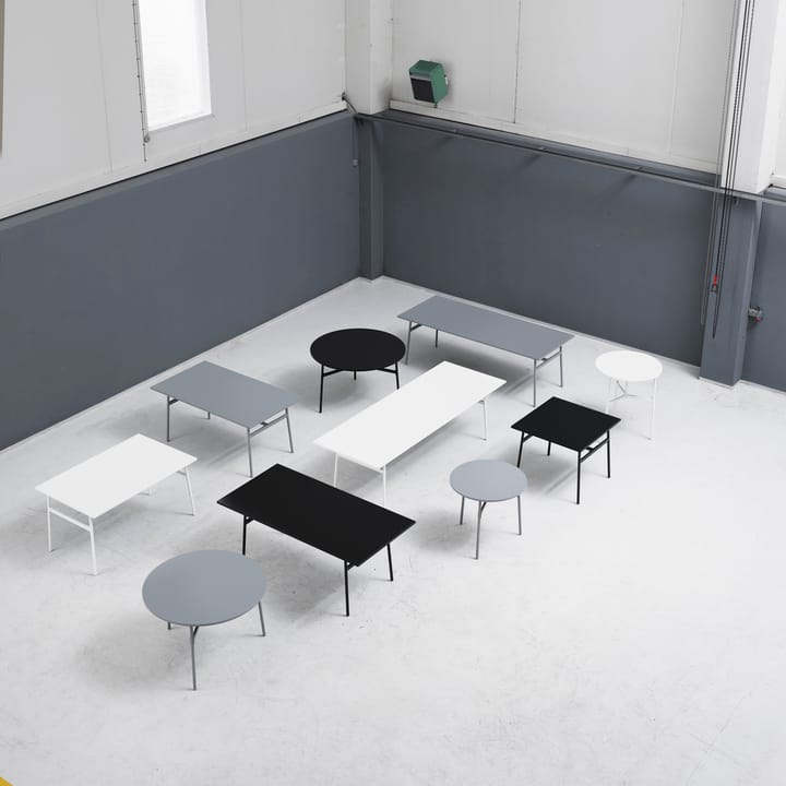 Union stół obiadowy 90x220 cm, szary Normann Copenhagen