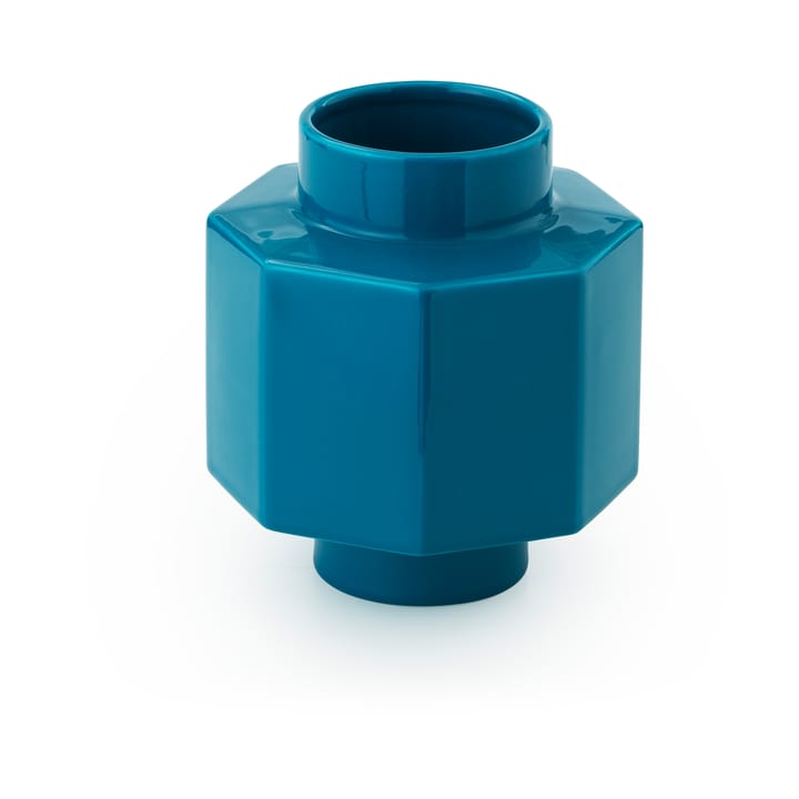 Wazon Deko Object H5, Hexagon - Petrol Blue - Normann Copenhagen