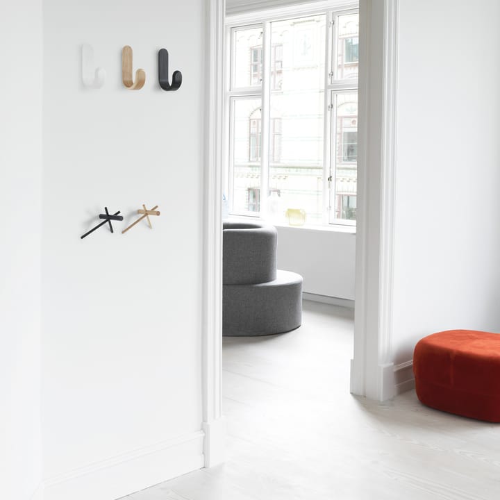 Wieszak Curve, Czarny Normann Copenhagen