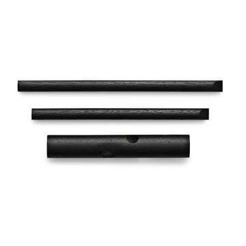 Wieszaki Normann Sticks  - czarny 2-pack - Normann Copenhagen