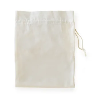 Worek na pranie Hide Laundry Basket Cotton Liner - Off-white - Normann Copenhagen
