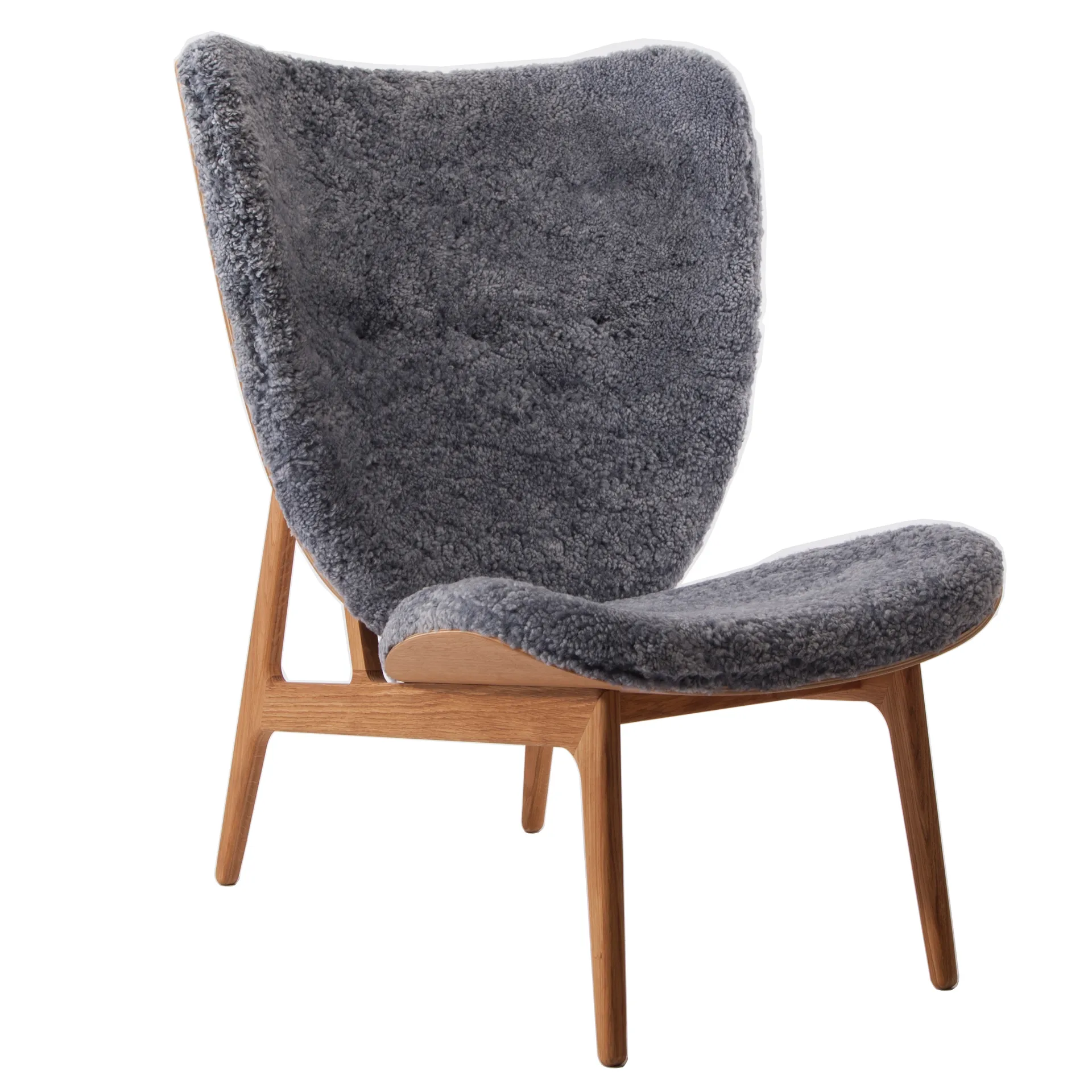 Elephant lounge sheepskin dąb, Graphite NORR11