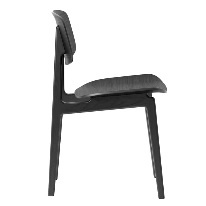 NY11 krzesło - Barwione na czarno dąb - NORR11