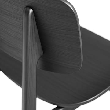 NY11 krzesło - Barwione na czarno dąb - NORR11