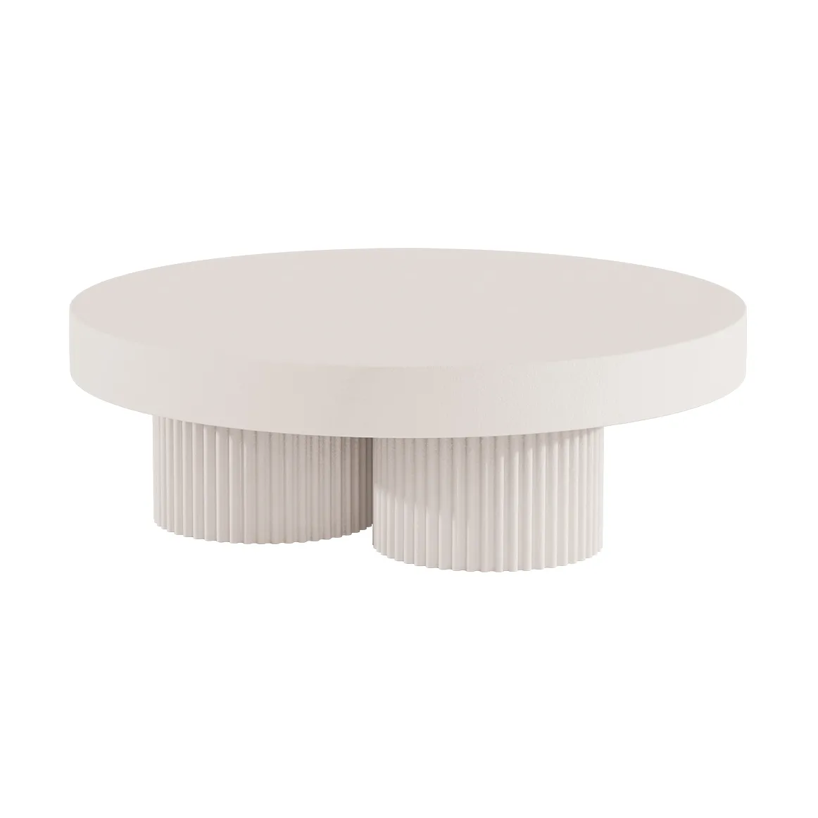 Stolik kawowy Gear, Chalk, Ø120 cm NORR11