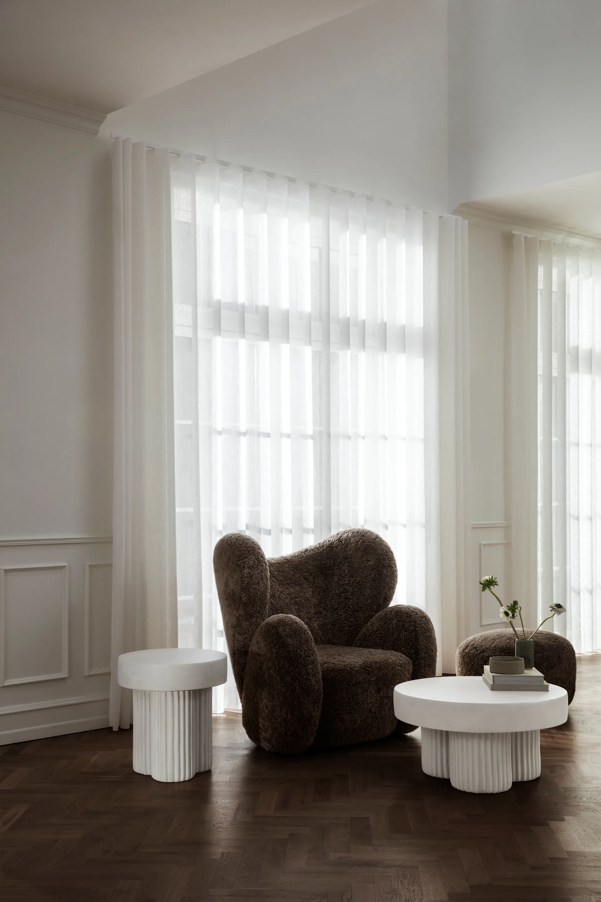 Stolik kawowy niski Gear Ø70 cm, Chai, Ø70 cm NORR11