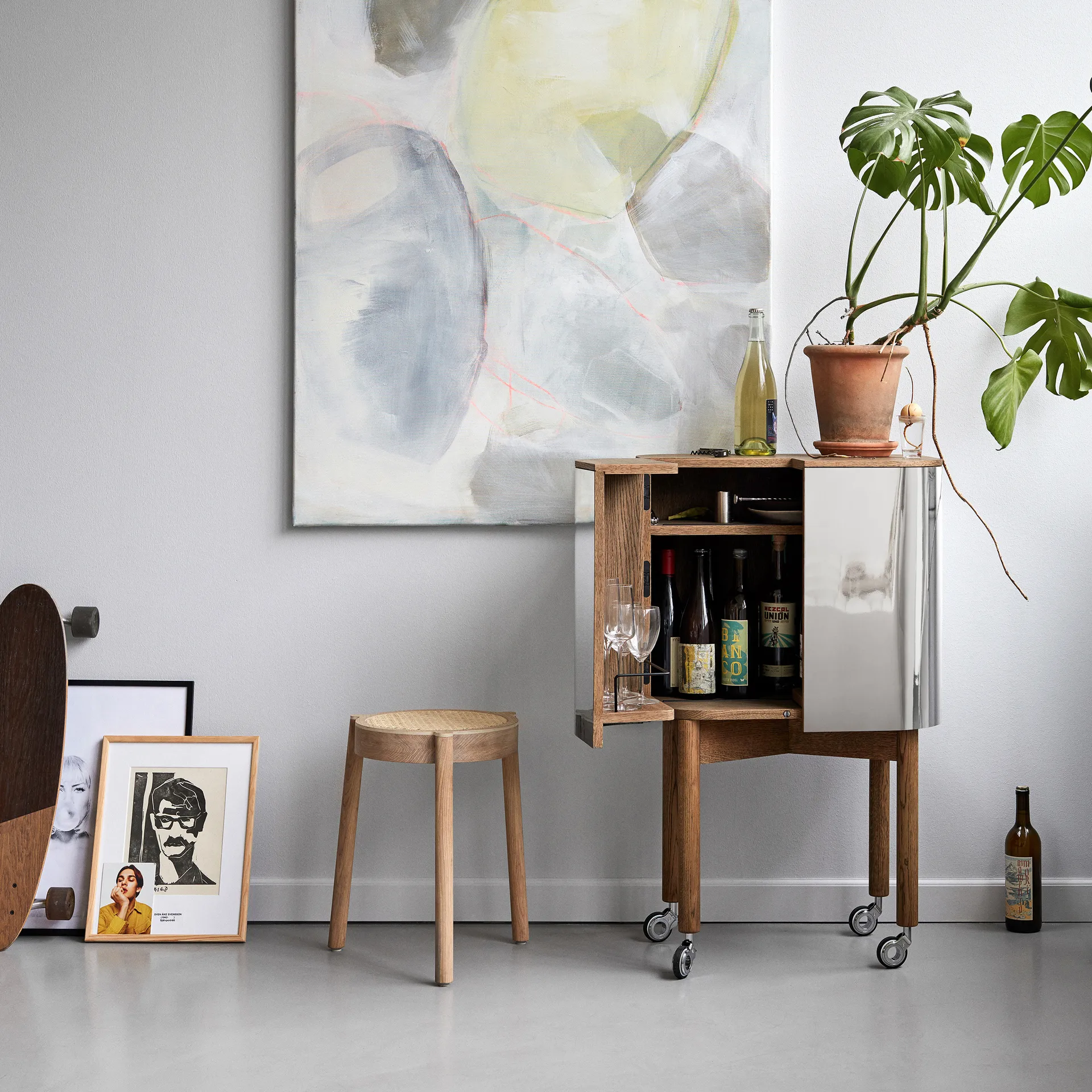 Barek na kółkach Loud, wędzony dąb Northern