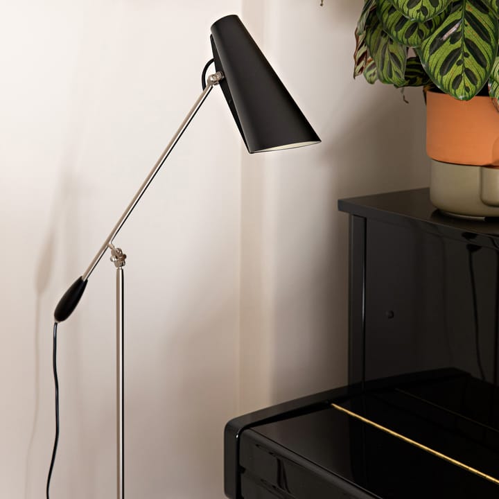 Birdy lampa podłogowa, Black-steel Northern