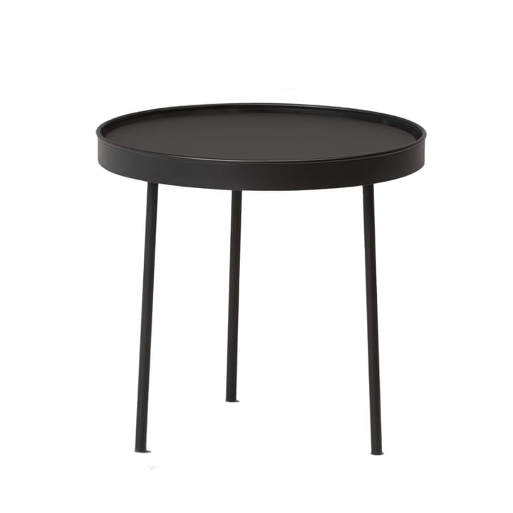 czarny stolik kawowy Stalk średni, średnica: 44 cm wysokość: 42 cm - undefined - Northern
