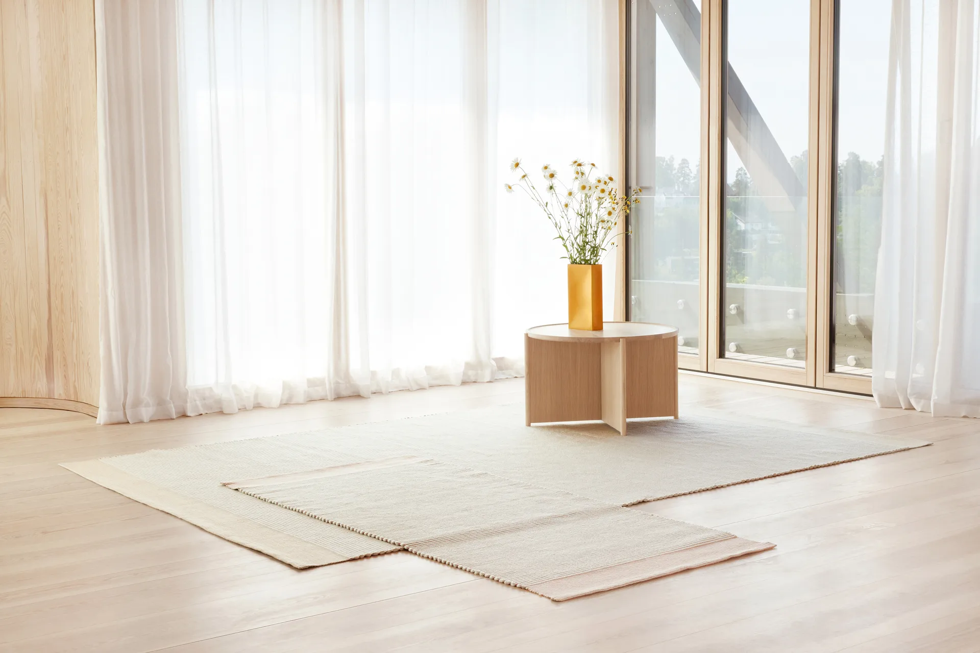 Dywan Spool 200x300 cm, Grey-yellow Northern