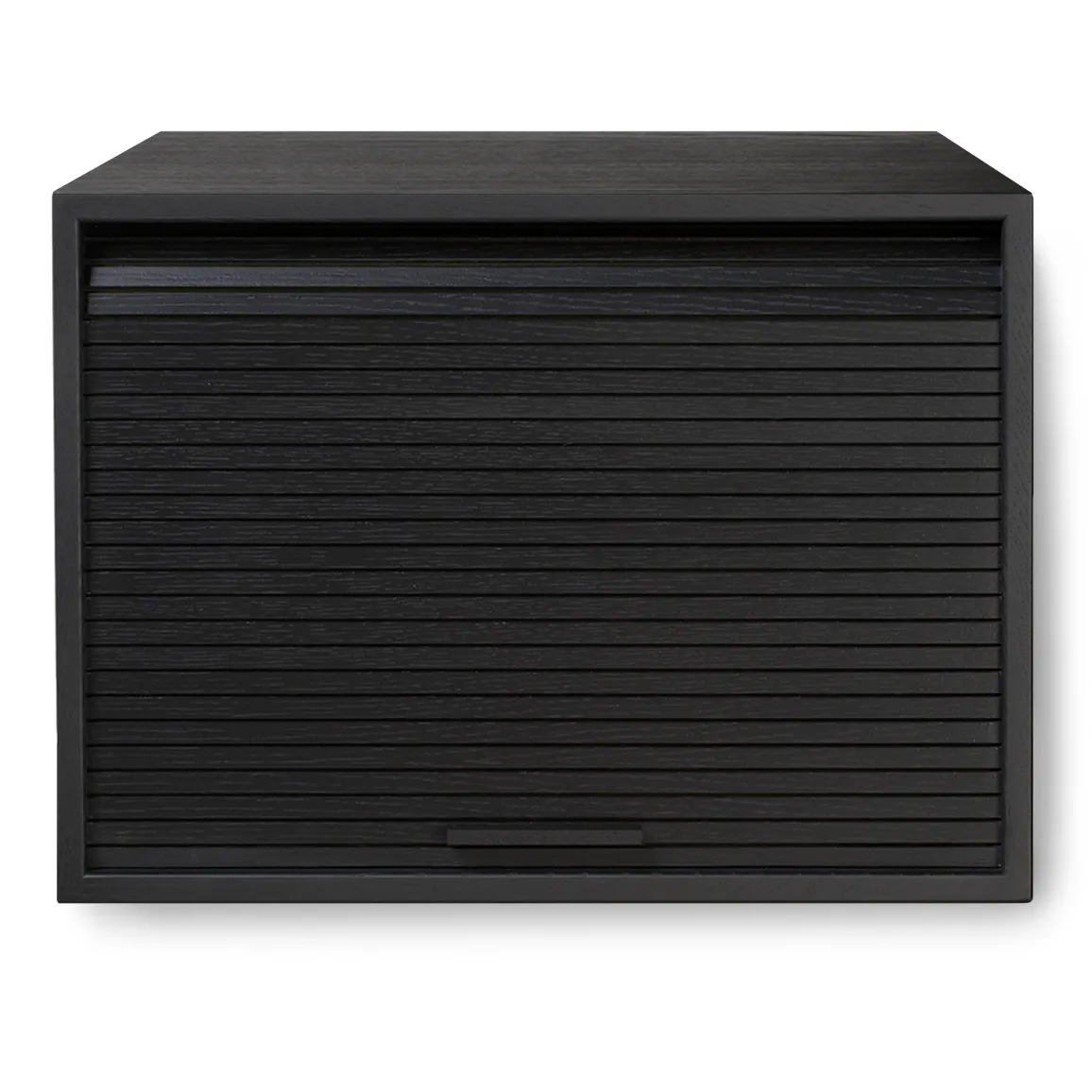 Hifive szafka z drzwiami żaluzjowymi, Czarnynamalowany dąb Northern