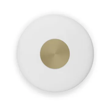 Kinkiet Glint Ø25 cm - Szkło opalowe białe - Northern