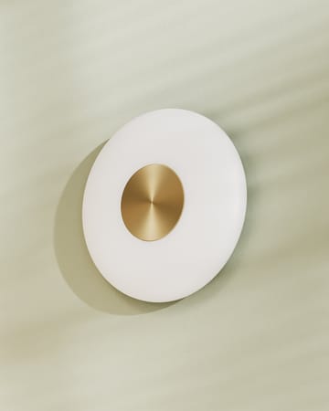 Kinkiet Glint Ø25 cm - Szkło opalowe białe - Northern