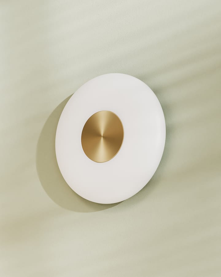 Kinkiet Glint Ø25 cm, Szkło opalowe białe Northern