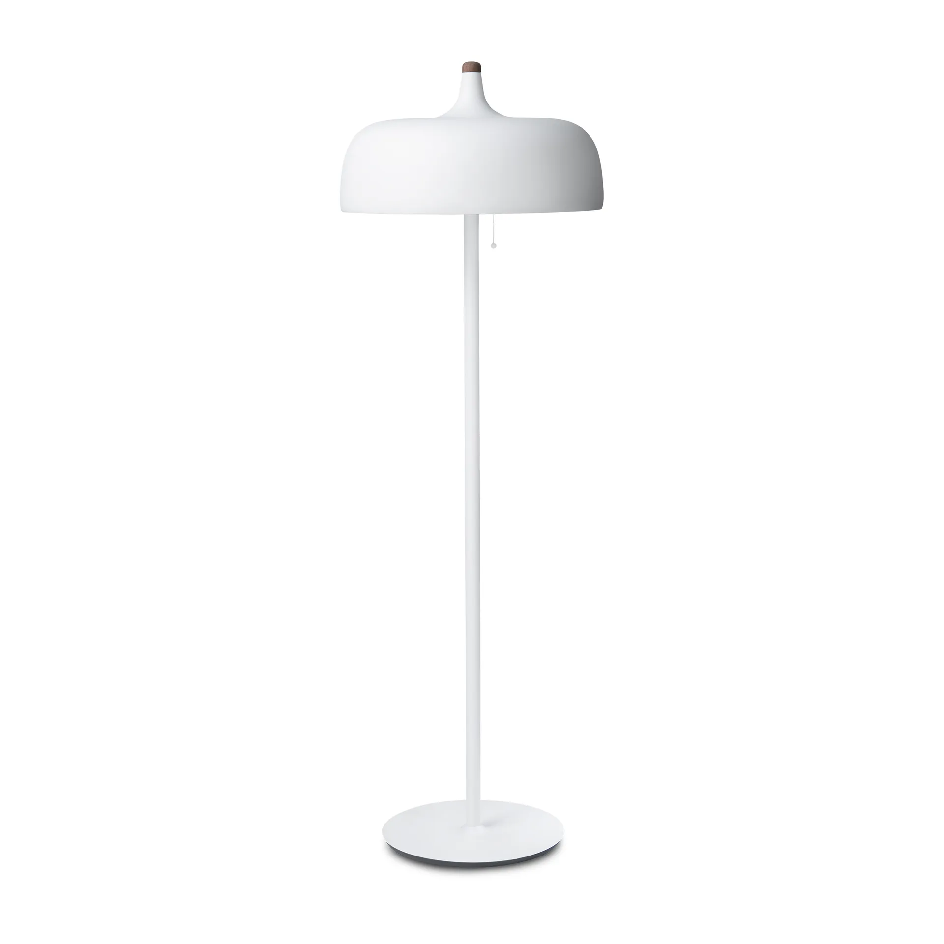 Lampa podłogowa Acorn, Matowa biel Northern