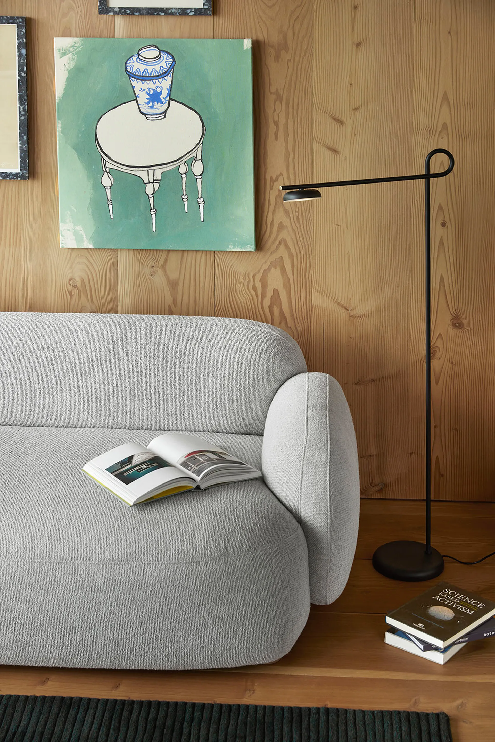 Lampa podłogowa Salto, Czarny Northern