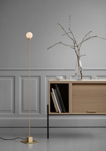 Lampa podłogowa Snowball 117 cm - Brass - Northern