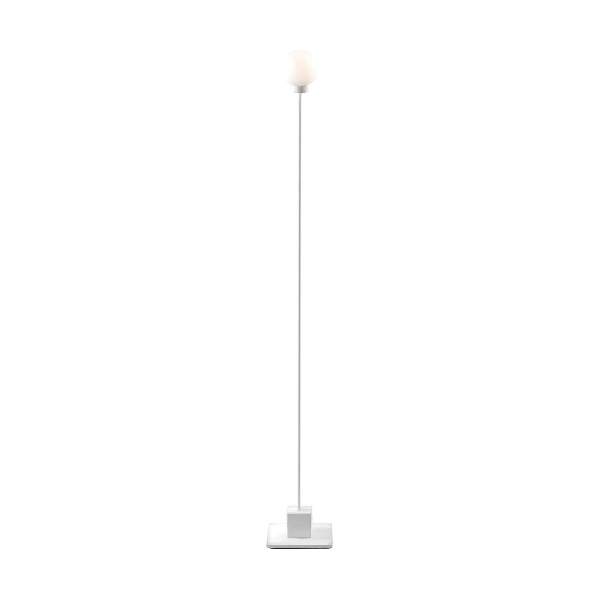 Lampa podłogowa Snowball 117 cm, White Northern