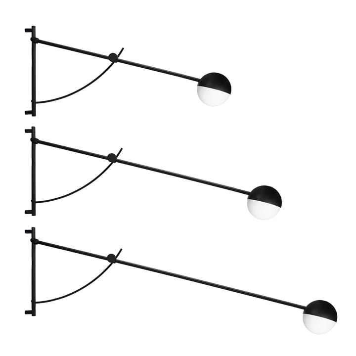 Lampa ścienna Balancer, Czarny Northern