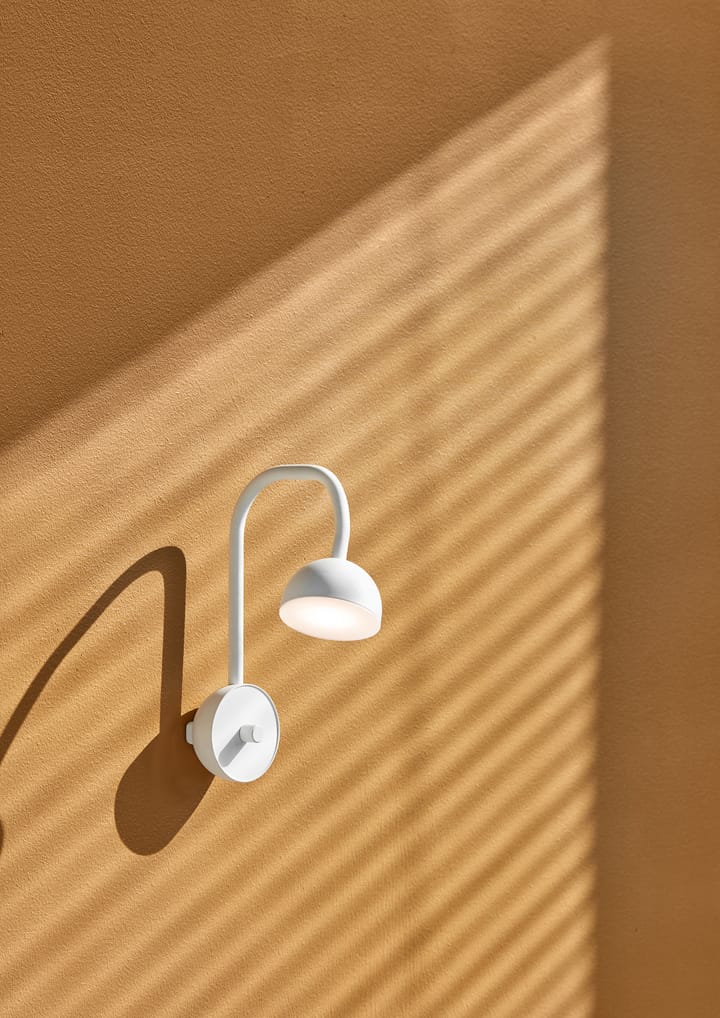 Lampa ścienna Blush, Biały matowy Northern