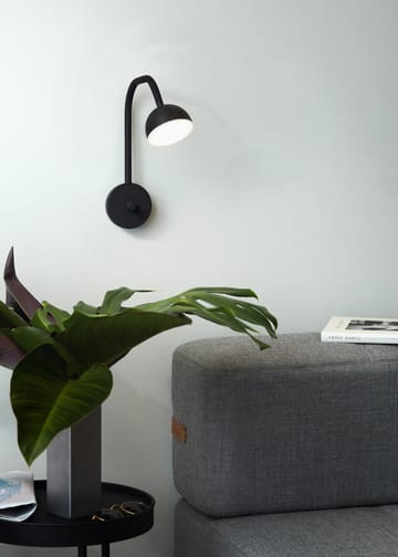 Lampa ścienna Blush - Czarny matowy - Northern