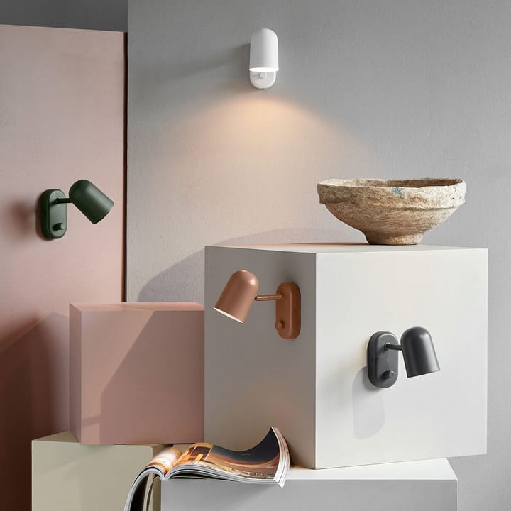 Lampa ścienna Buddy, Ciemna zieleń Northern